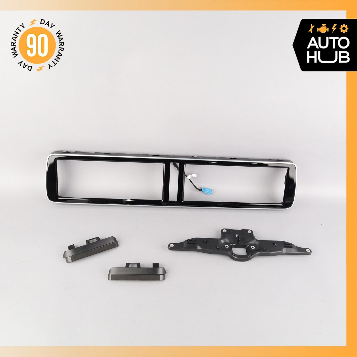 14-17 Mercedes W217 S550 S600 Display Screen Monitor Bezel Trim Assembly OEM 74k - photo 1
