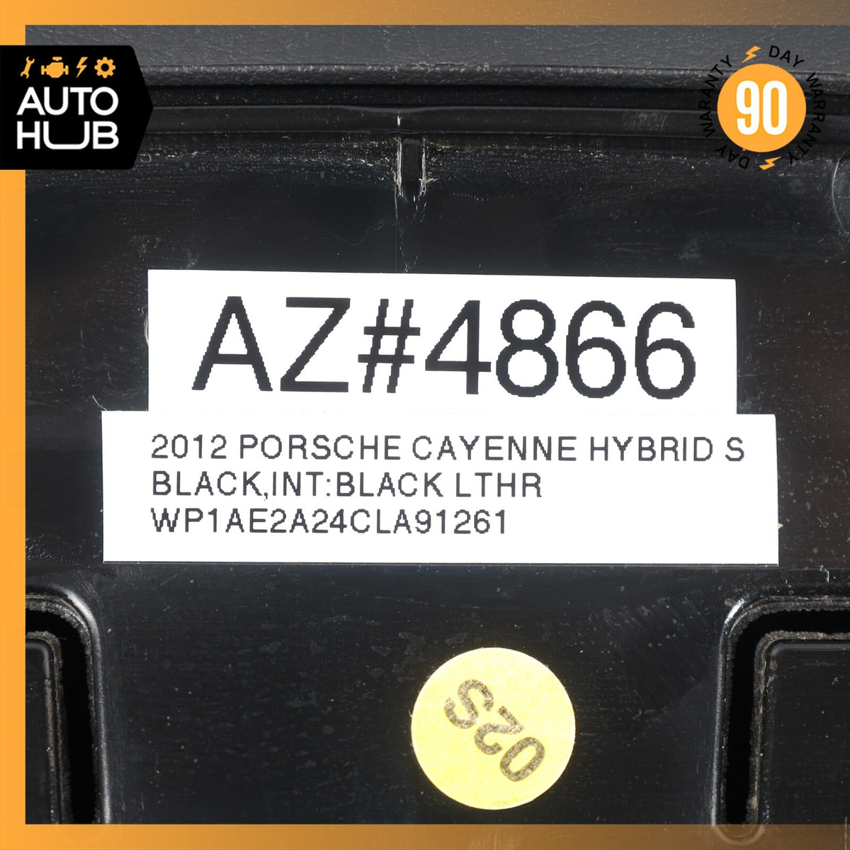 11-18 Porsche Cayenne 958 Hybrid S Left Side Under Seat Compartment Trim OEM - photo 16