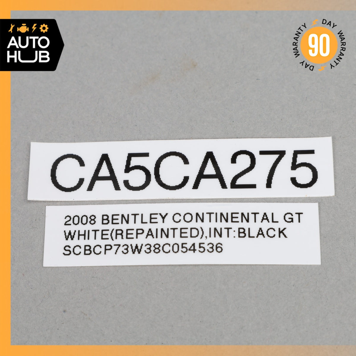 03-13 Bentley Continental GT GTC Engine Compartment Rear Cover Panel OEM - photo 12
