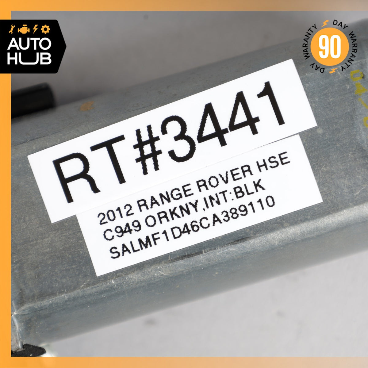 10-12 Land Rover Range Rover L322 HSE Front Right Recline Seat Motor OEM 88k - photo 10