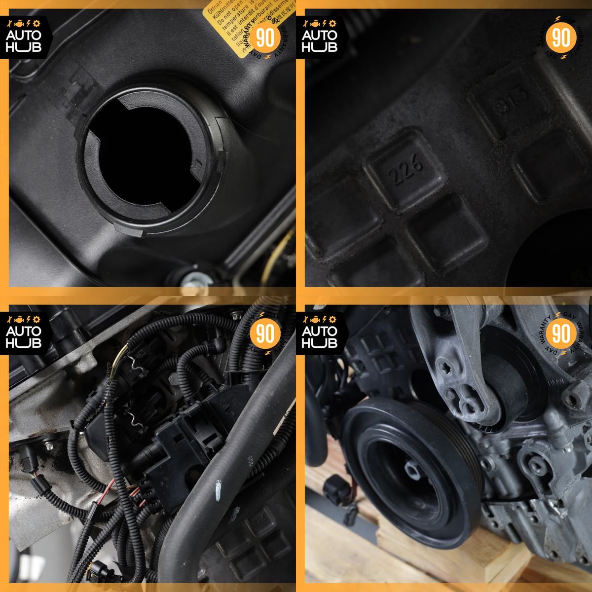 BMW F15 X5 X3 640i 535i 335i 3.0L Straight Six N55B30 Engine Motor Assembly OEM - photo 19
