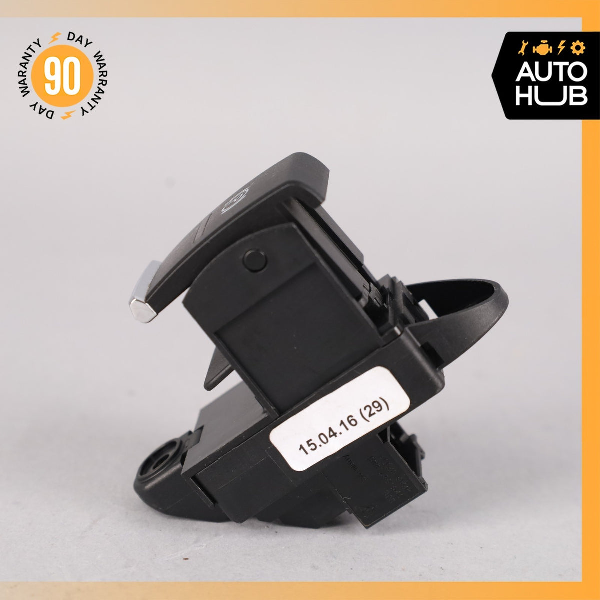 11-18 Porsche Cayenne 958 Electronic Parking Button Switch Black 7P5927225 OEM - photo 3