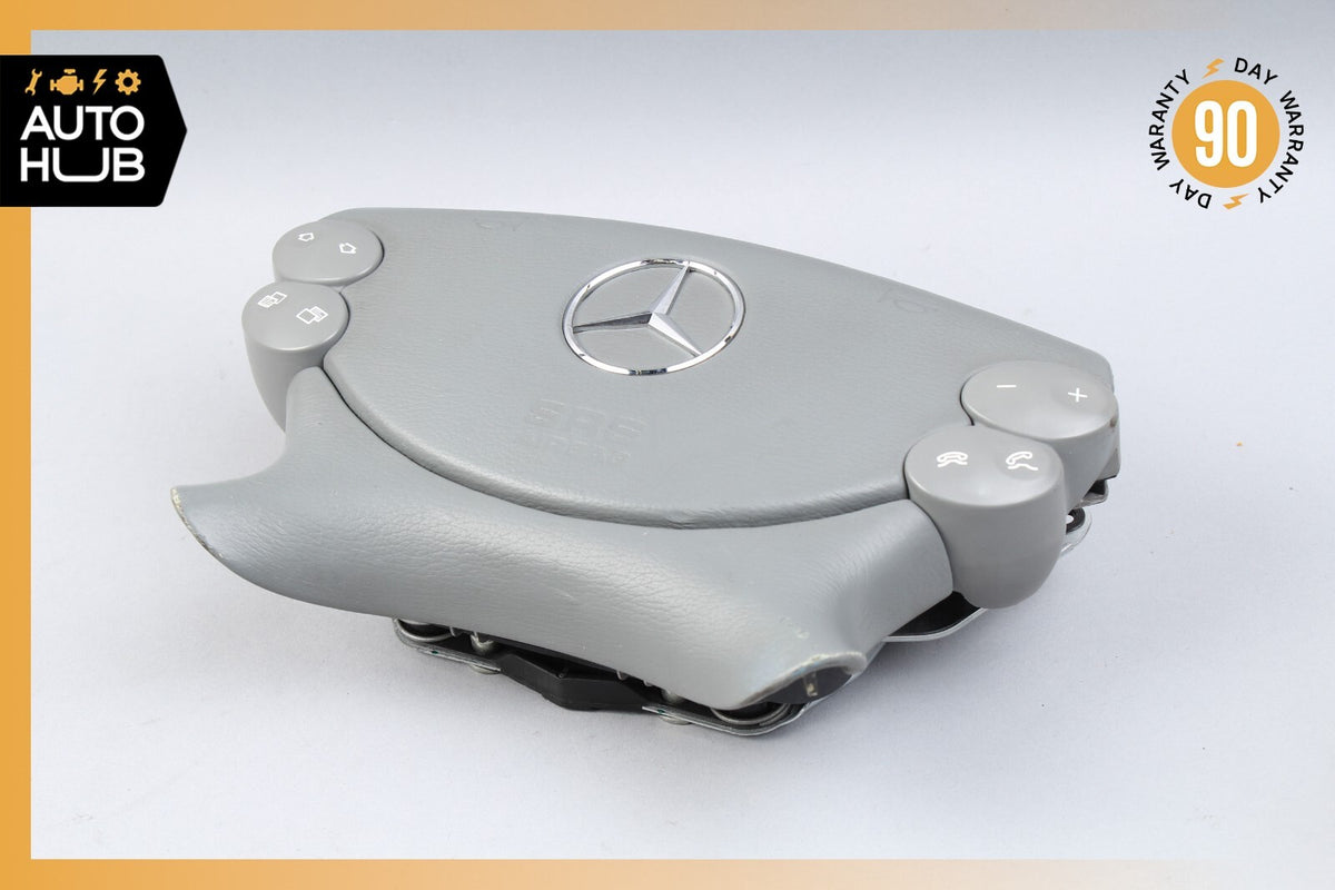 Mercedes R230 SL500 SL55 AMG CLK500 E350 Steering Wheel Airbag Air Bag Gray OEM - photo 7