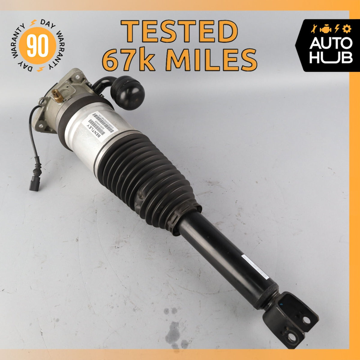 Bentley Continental Flying Spur Rear Right Air Ride Air Shock Strut OEM 67k - photo 1