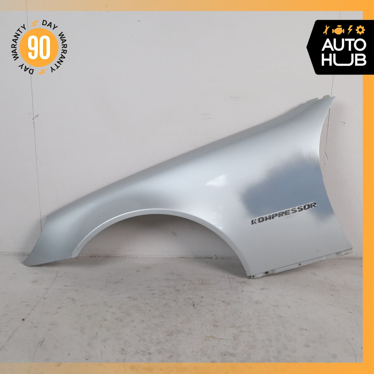 01-04 Mercedes R170 SLK230 SLK320 Fender Front Left Driver Side Silver OEM - photo 1
