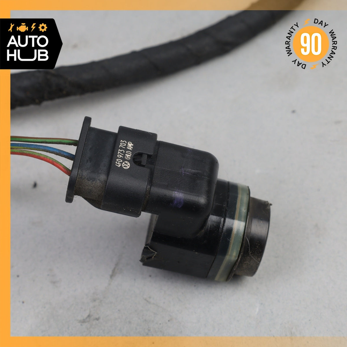 12-15 Audi 4G8 A7 S7 Rear Bumper Wire Harness w/ PDC Parking Sensors OEM - photo 23