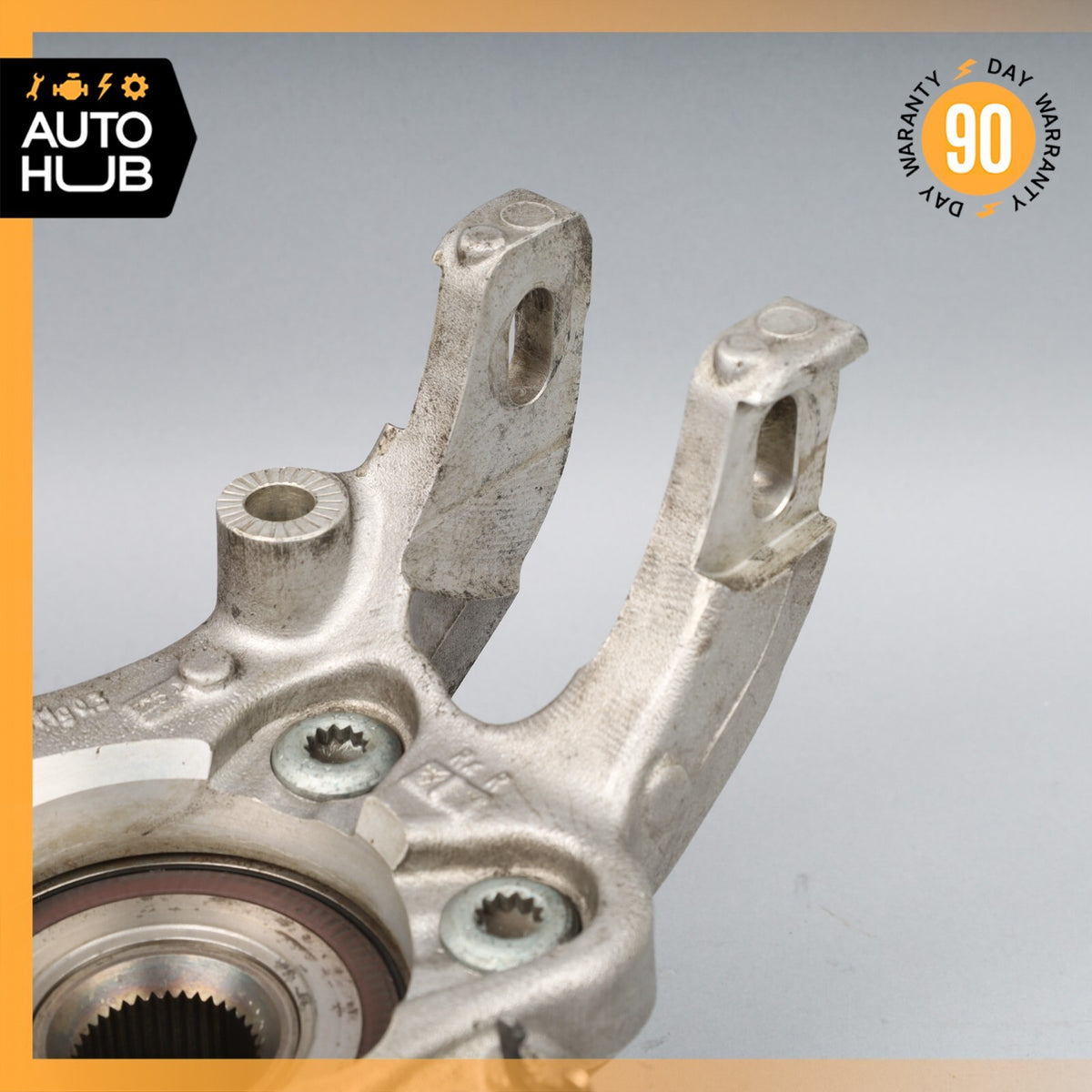 03-13 Bentley Continental GT Flying Spur Rear Left Side Spindle Knuckle Hub OEM - photo 12