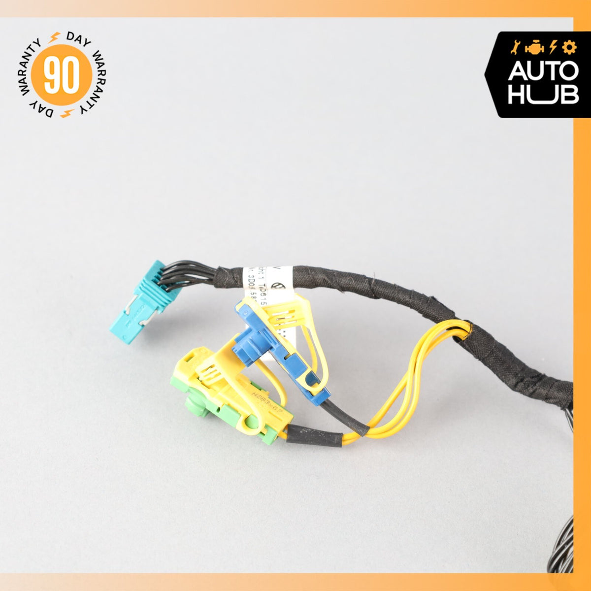03-12 Bentley Continental GTC GT Steering Wheel Driver Airbag Wiring Harness 63k - photo 5