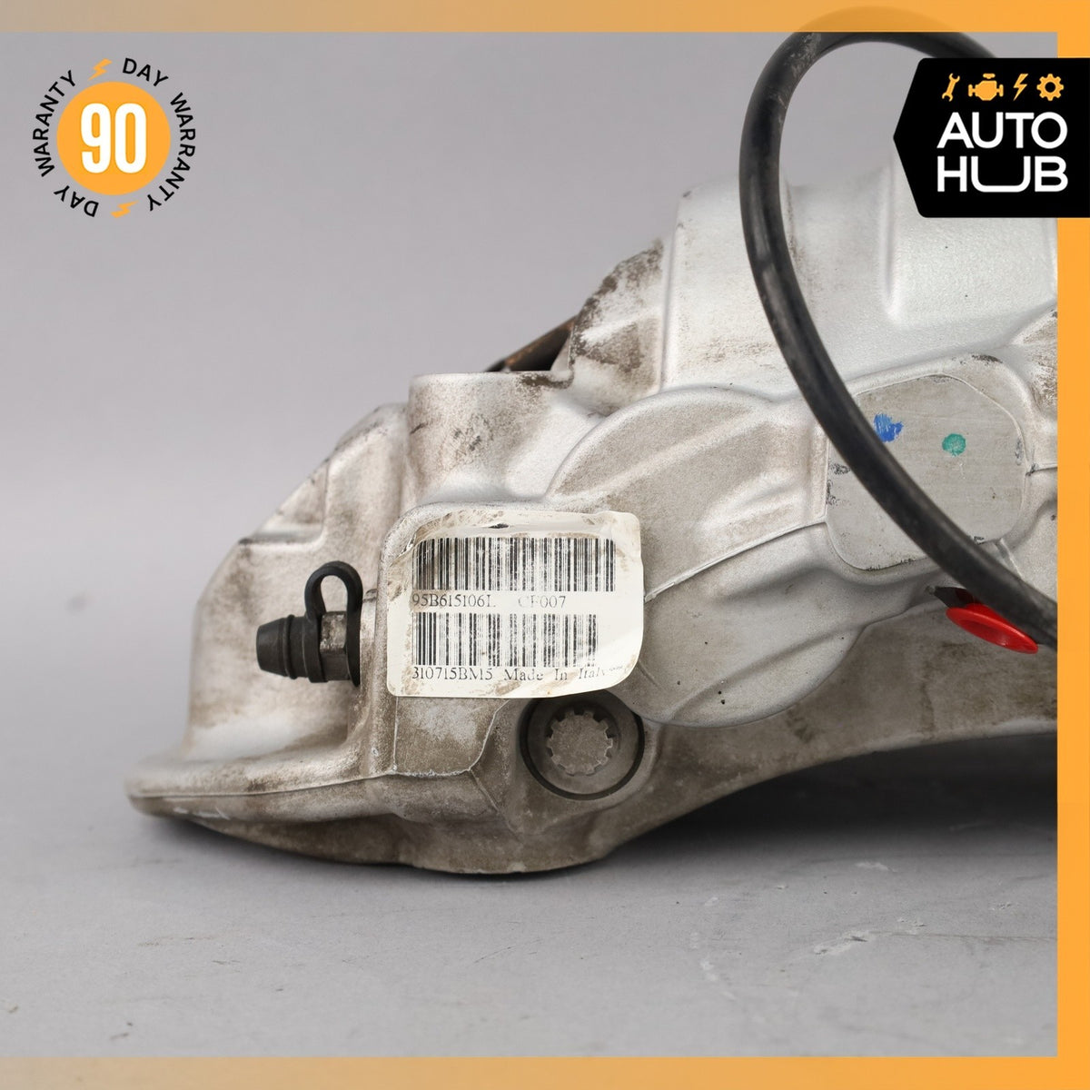 10-23 Porsche Macan Cayenne Panamera Front Brake Calipers Set 7PP615123 OEM - photo 21