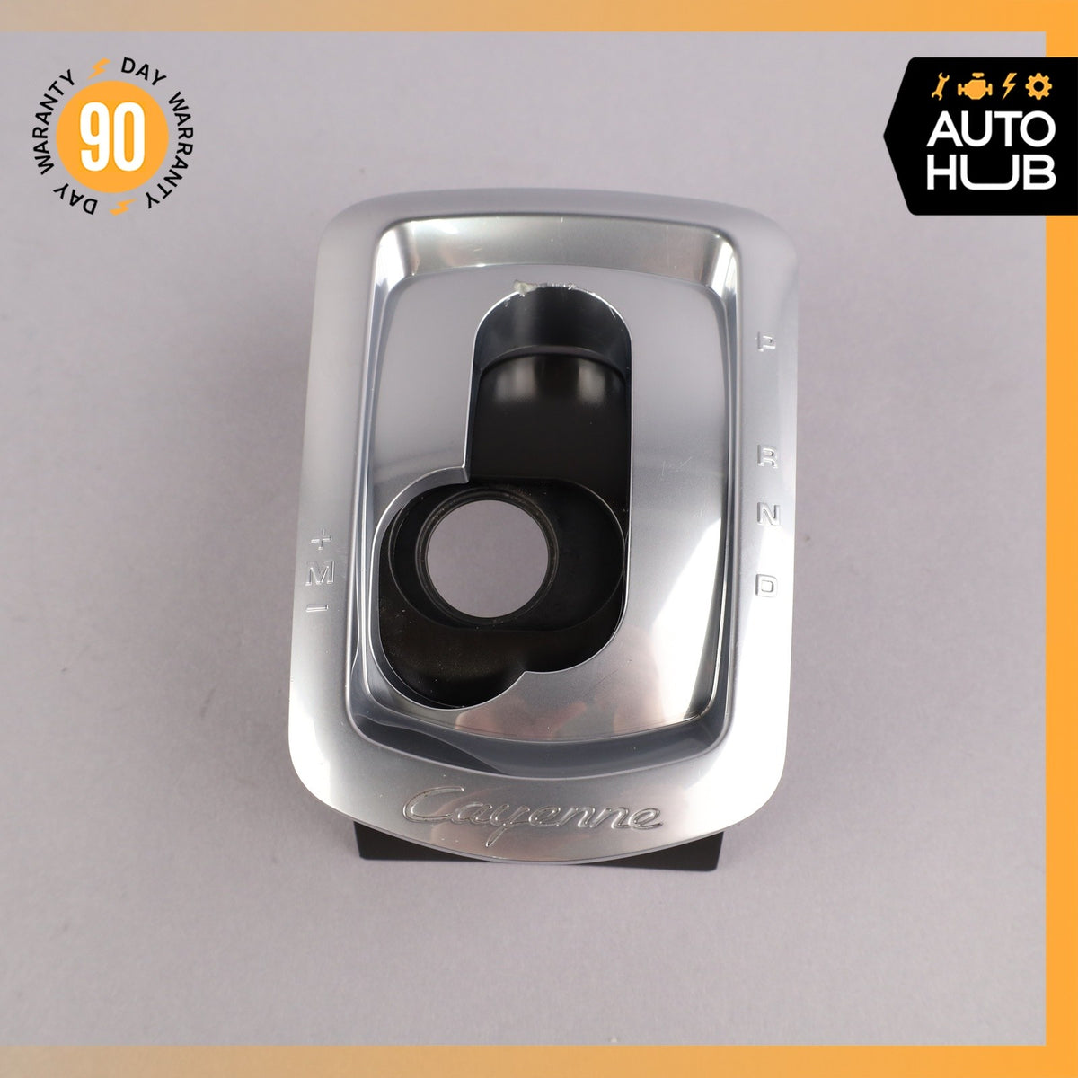 11-18 Porsche Cayenne 958 Center Console Shifter Trim Bezel 7P5863419 OEM - photo 6