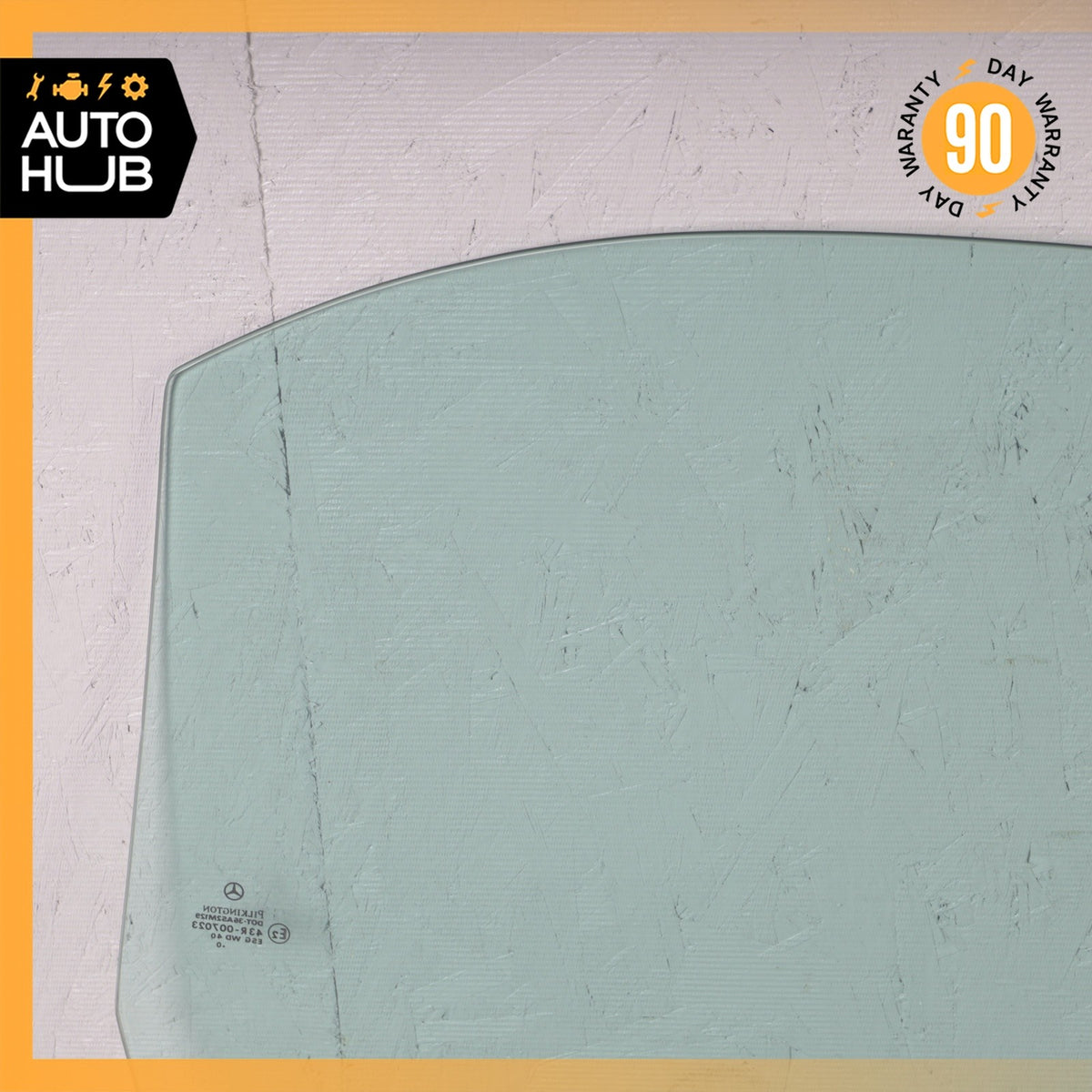 01-04 Mercedes R170 SLK230 Front Left Driver Side Door Window Glass OEM - photo 12