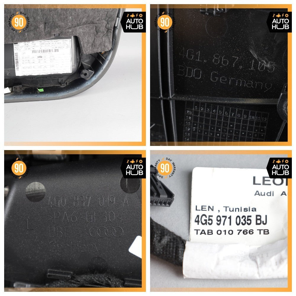 12-18 Audi C7 S6 A6 Front Left Side Interior Door Panel 4G1867103AD OEM - photo 21