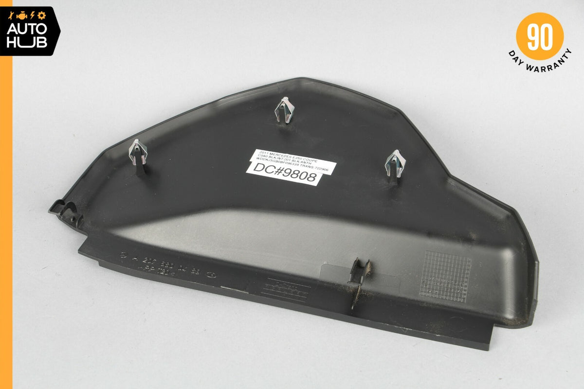 10-17 Mercedes W207 E350 Coupe E550 Dashboard Dash Board Trim Panel Right Black - photo 4