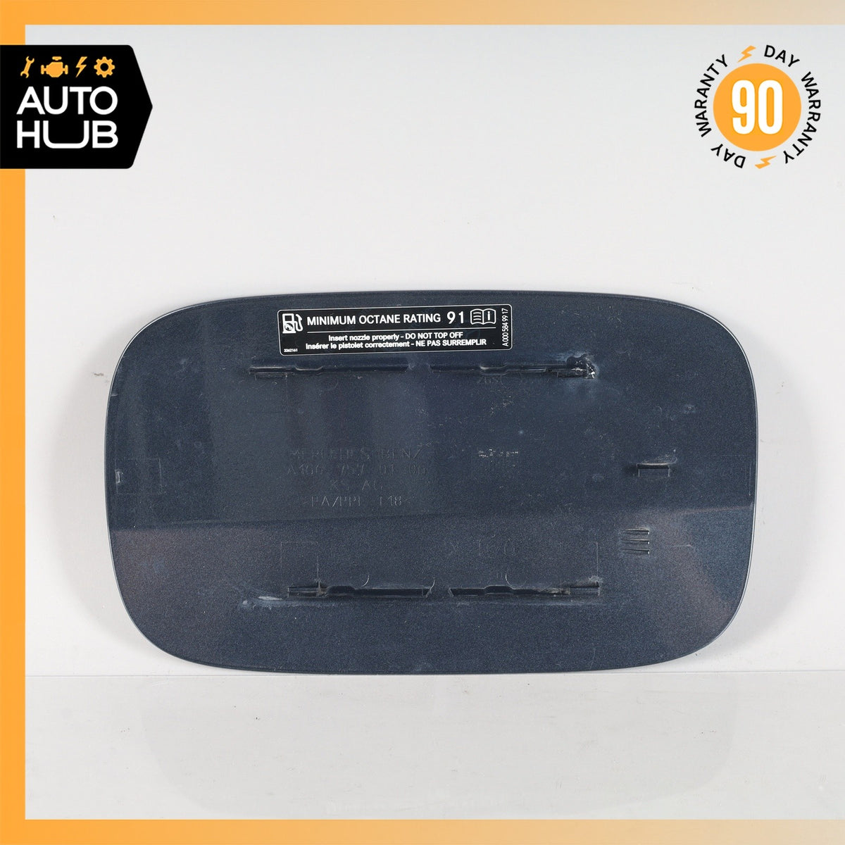 13-19 Mercedes X166 GL350 GL550 Fuel Gas Filler Lid Door Black OEM - photo 6