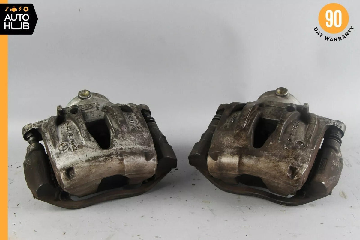 03-09 Mercedes W211 E320 E350 Front Left Right Brake Caliper Calipers Set OEM - photo 1
