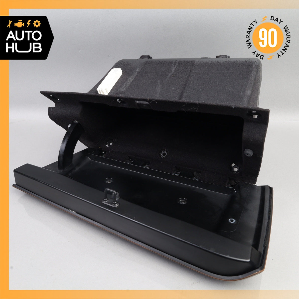 14-21 BMW i3 I01 Hybrid Right Side Dashboard Glove Box Compartment Wood OEM - photo 7