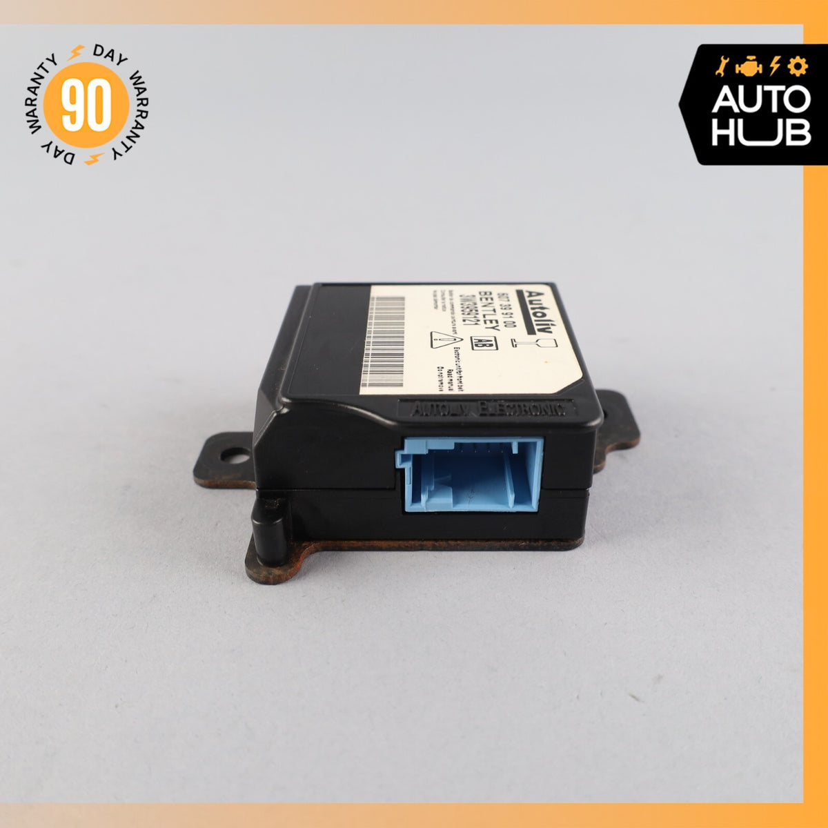 03-10 Bentley Continental GTC Speed Safety Bag Sensor SRS Control Module OEM 83k - photo 7