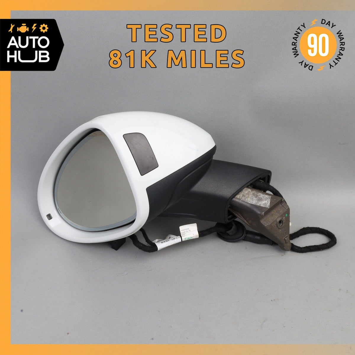 15-18 Porsche Macan 95B Left Side Rear View Door Mirror w/ Blind Spot OEM 81k - photo 1