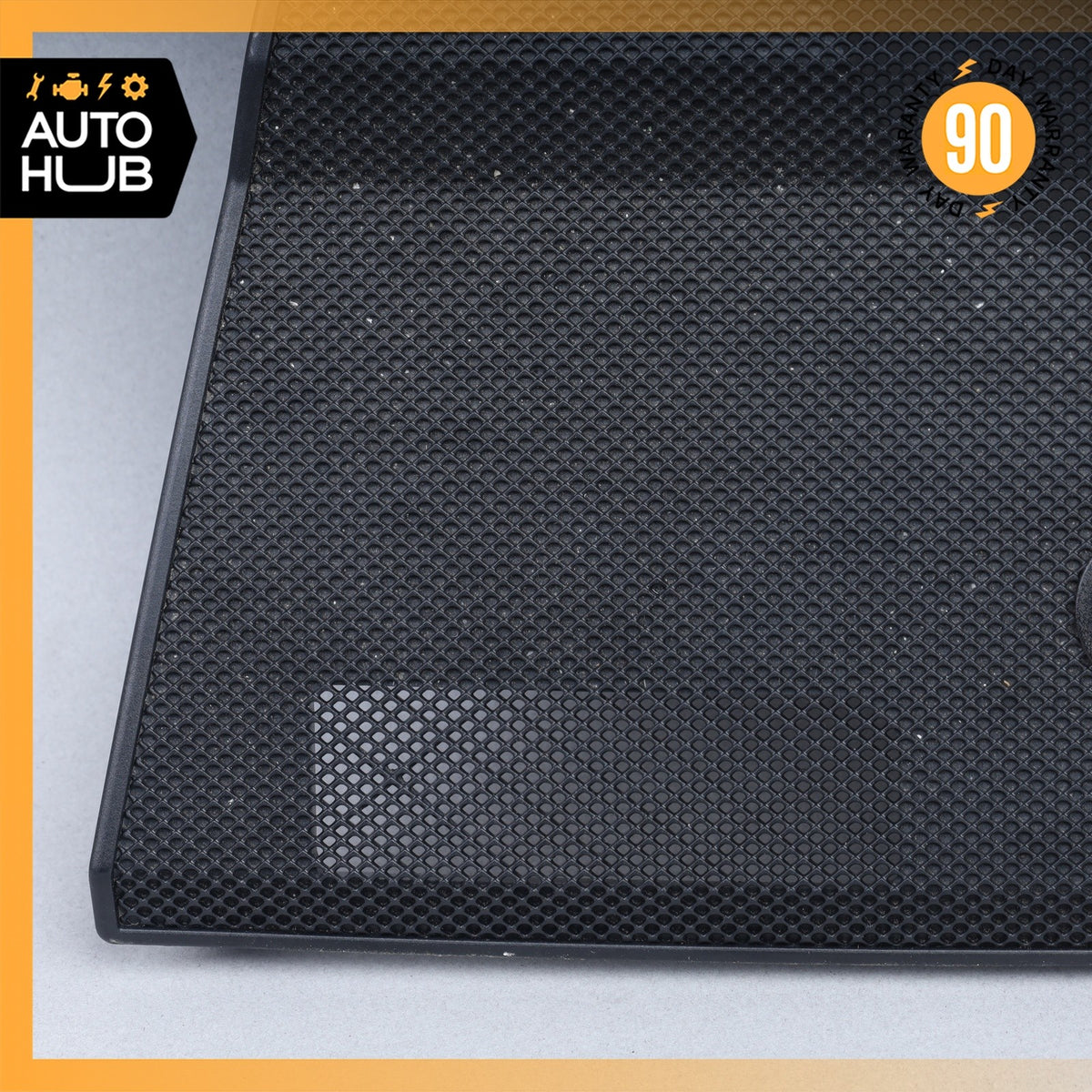 10-17 Mercedes W207 E350 E550  Dashboard Dash Grille Speaker Cover Black OEM - photo 3
