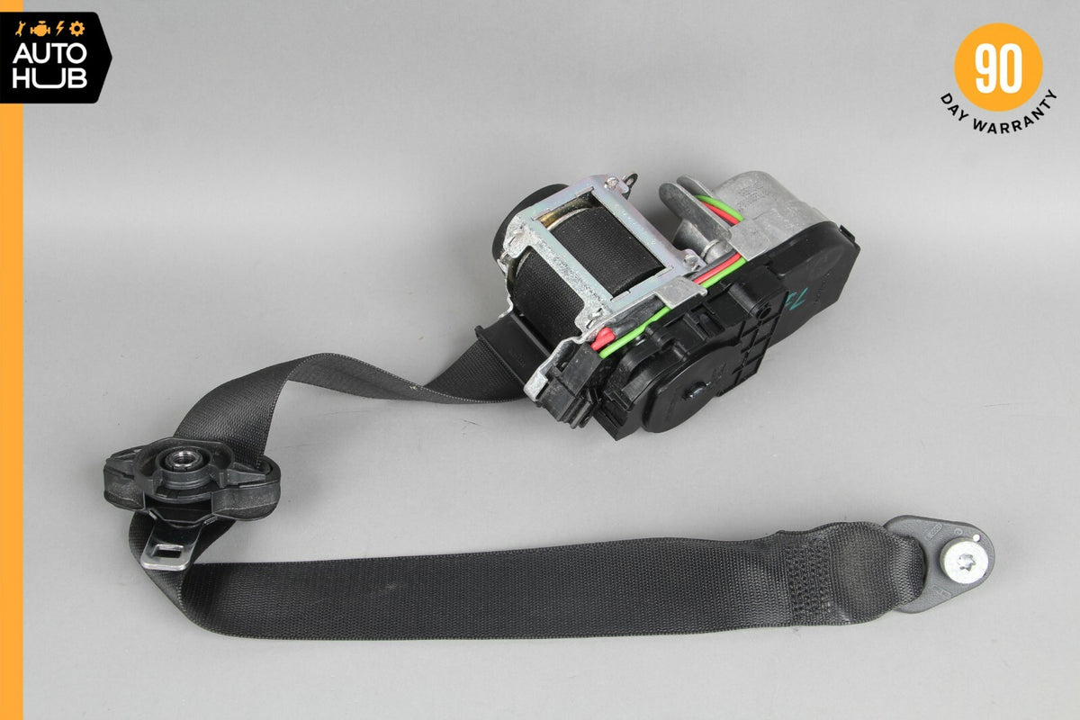 07-09 Mercedes W221 S550 S63 AMG Front Left Driver Side Seat Belt Black OEM - photo 1