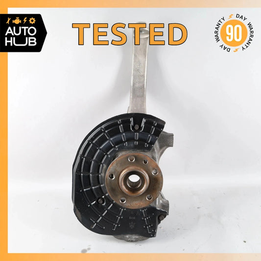 14-16 Maserati Quattroporte Ghibli Front Right Passenger Knuckle Spindle OEM - photo 1