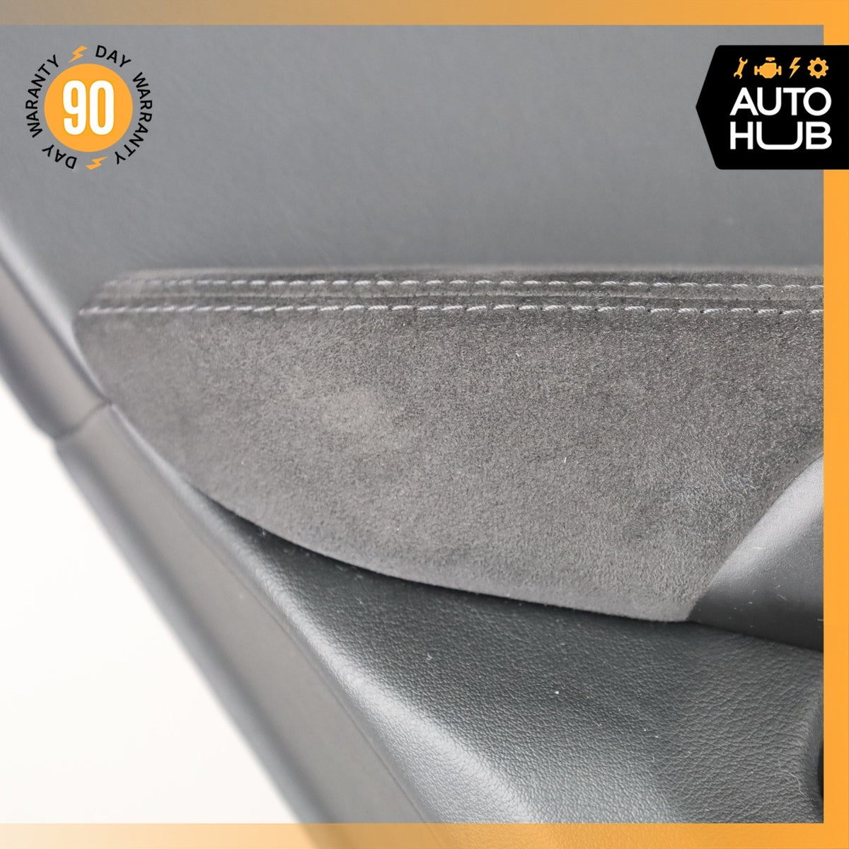 15-24 Porsche Macan 95B Rear Left Driver Interior Door Panel Suede Leather OEM - photo 12