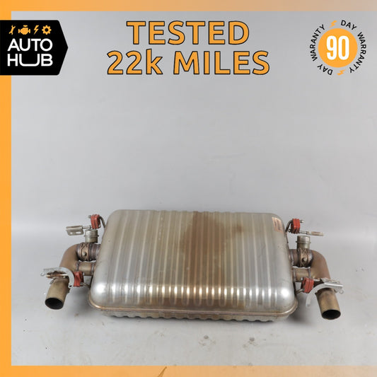 05-16 Aston Martin DB9 6.0L Dual Exhaust Muffler Assembly 4G435230FH OEM 22k - photo 1