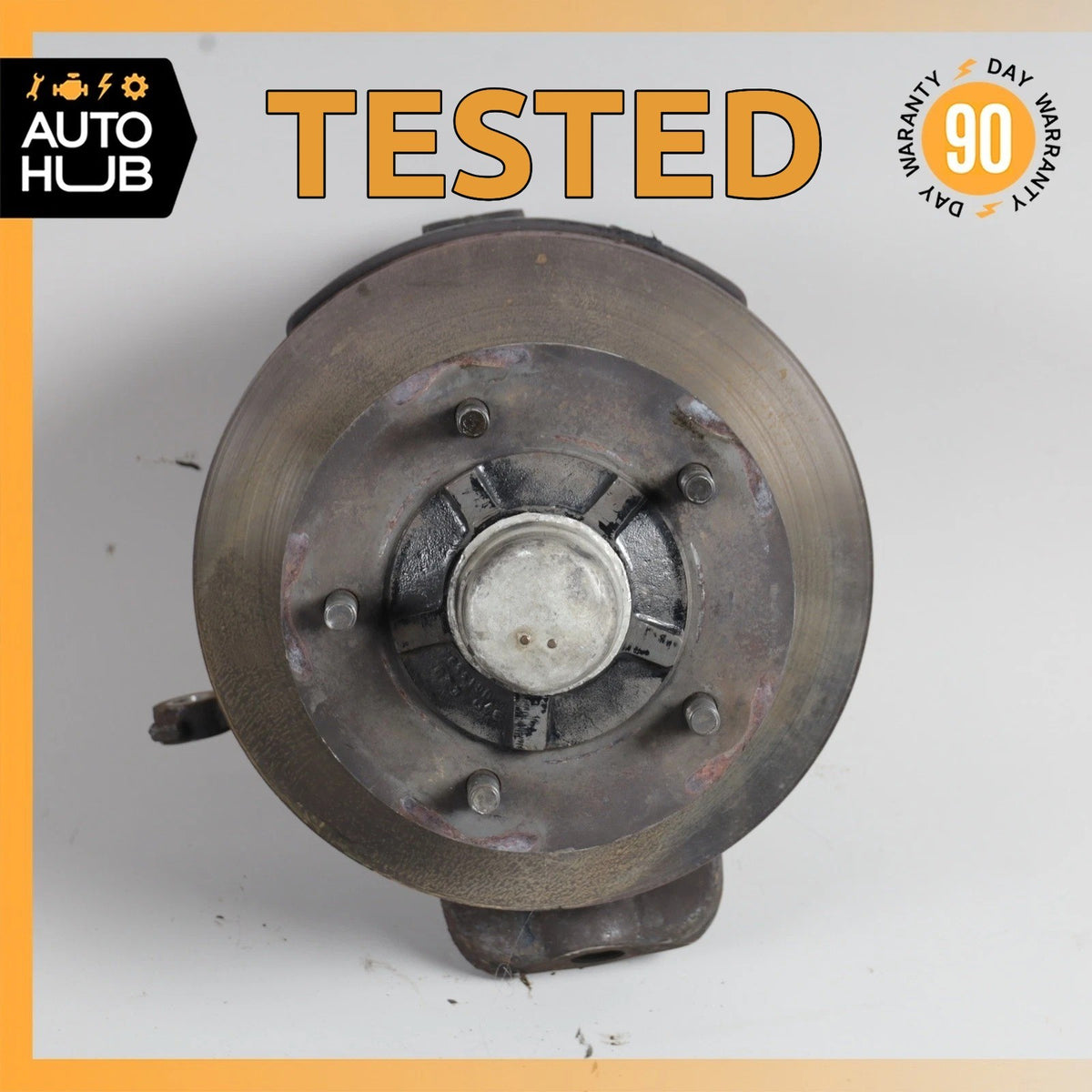 Rolls Royce Silver Spirit Mulsanne Front Left Spindle Knuckle Hub w/ Disc OEM - photo 1
