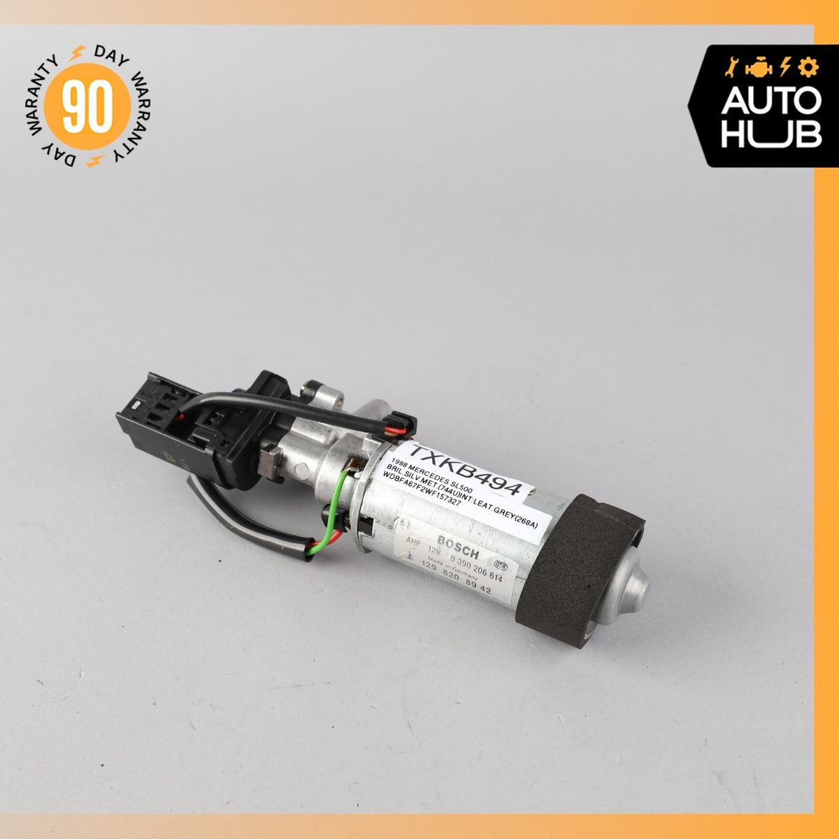 96-02 Mercedes R129 SL500 SL600 Seat Headrest Adjust Motor 1298208942 OEM - photo 1