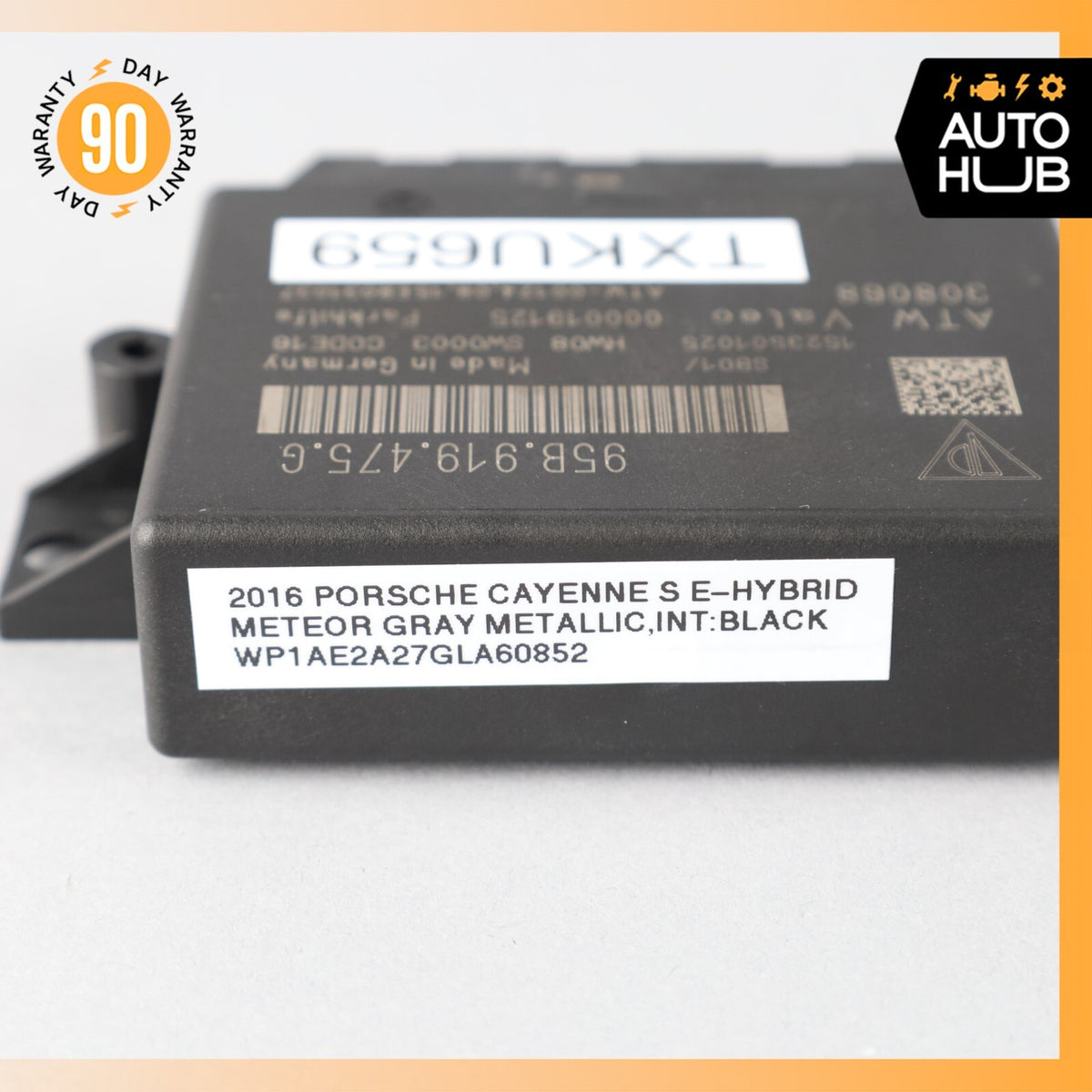 Porsche Cayenne 958 E-Hybrid S Parking Aid Control Module 95B919475G OEM - photo 8