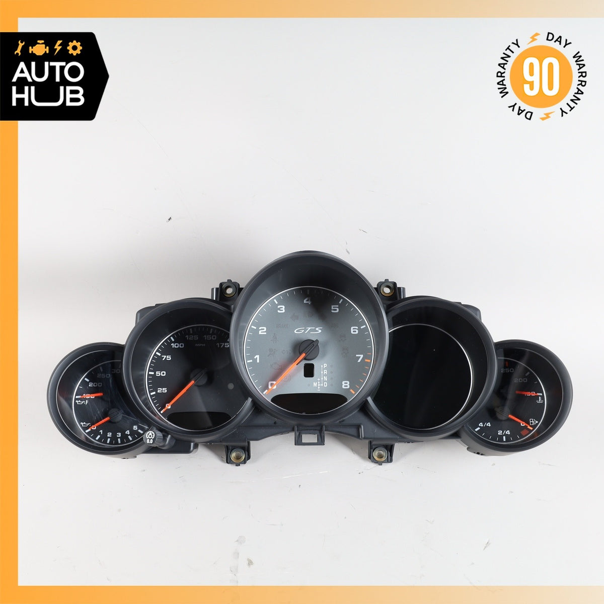2014 Porsche Cayenne 958 GTS Instrument Speedometer Cluster OEM 92k - photo 3