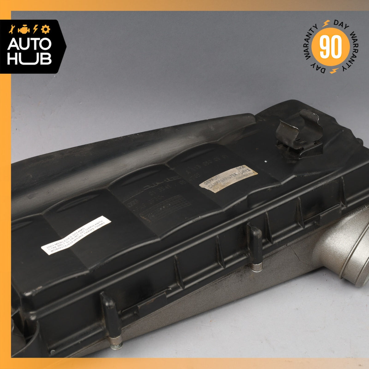 03-08 Mercedes W220 S55 E55 AMG Engine Air Intake Filter Left 1130900501 OEM - photo 10