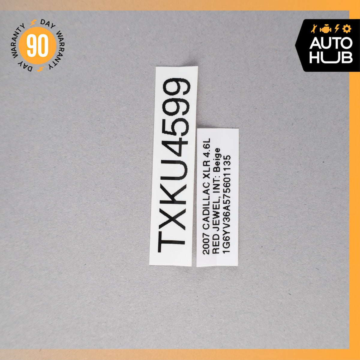 04-09 Cadillac XLR Head Up Display Switch Button 15251159 OEM 70k - photo 9