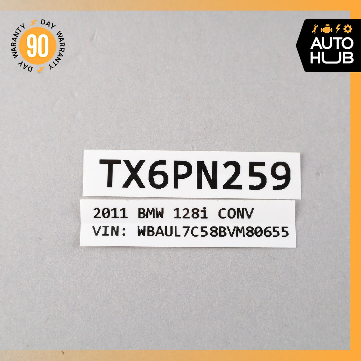 07-13 BMW E88 128i E93 328i N52 Engine Motor Control Module Unit ECU ECM DME OEM - photo 9