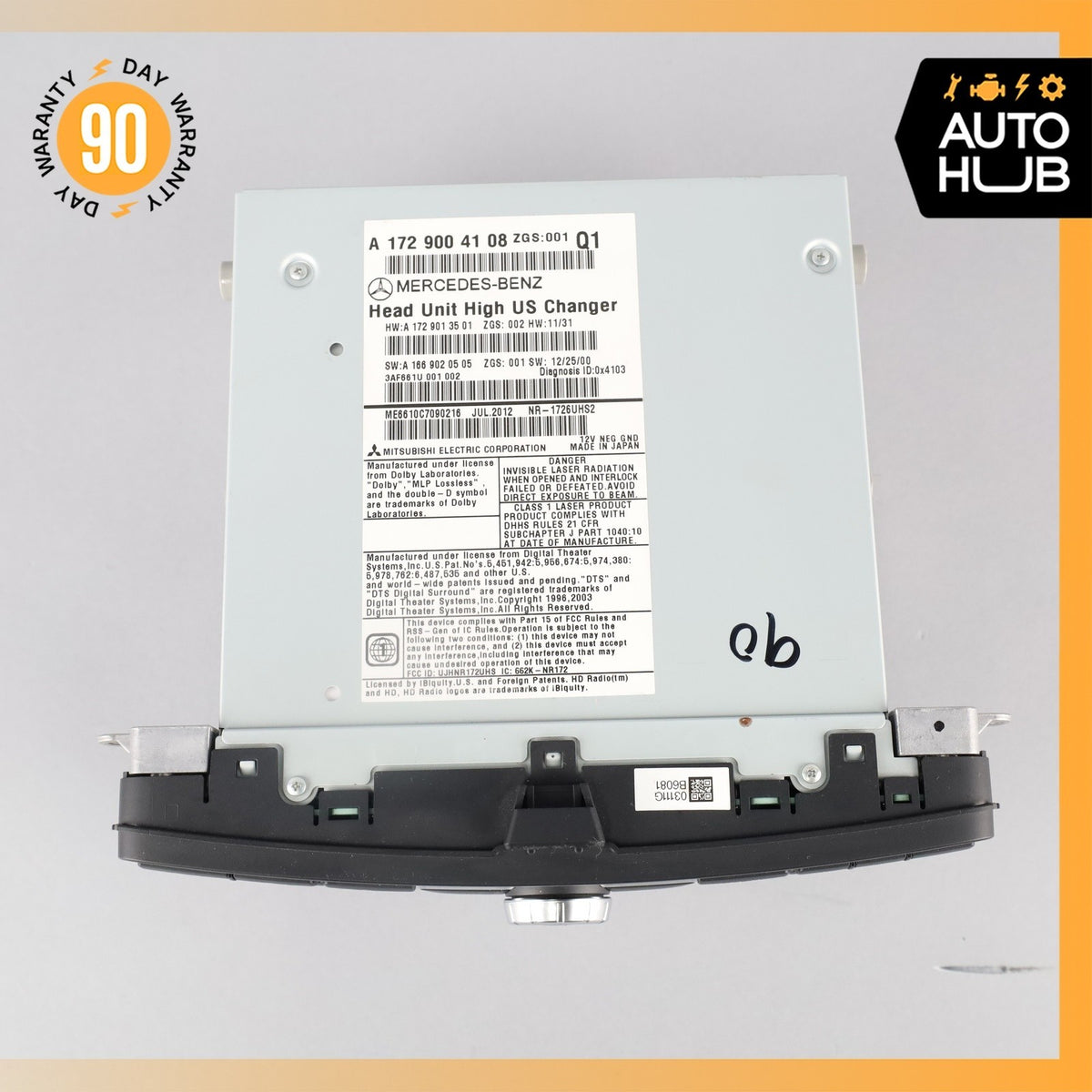 Mercedes R172 SLK250 SLK350 Navigation Command Head Unit DVD CD Audio OEM 75k - photo 15