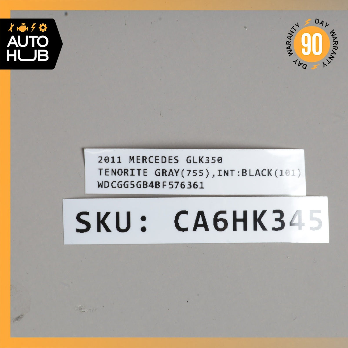 10-15 Mercedes X204 GLK350 Right Roof Curtain Airbag Air Bag 2048602402 OEM - photo 12