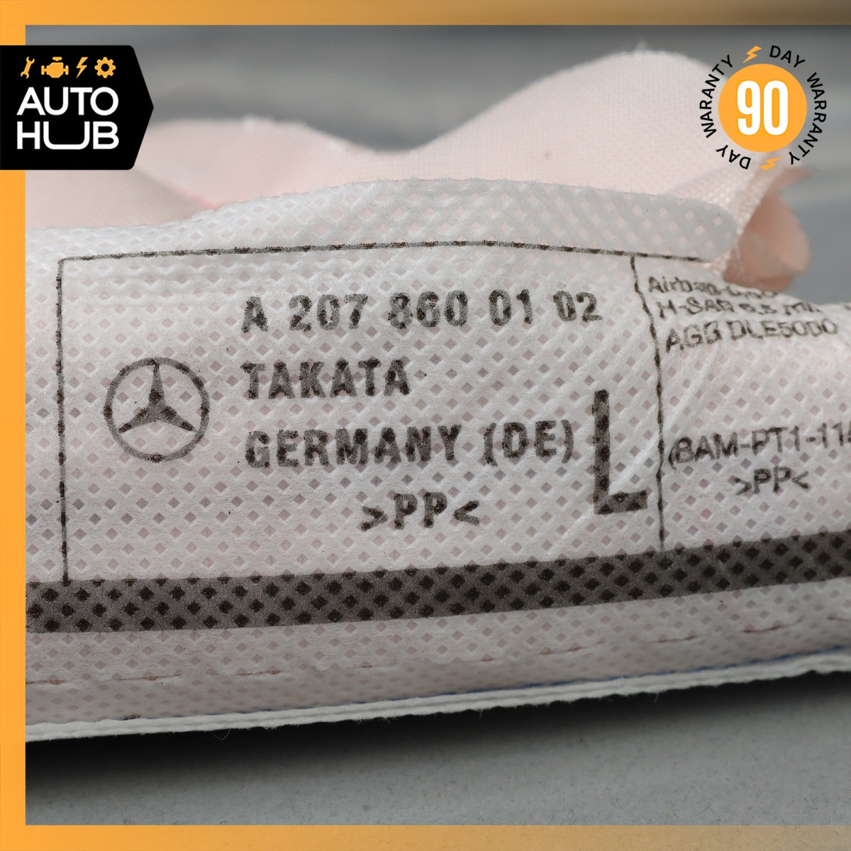 10-17 Mercedes W207 E550 E350 Coupe Roof Curtain Airbag Air Bag Left Side OEM - photo 7
