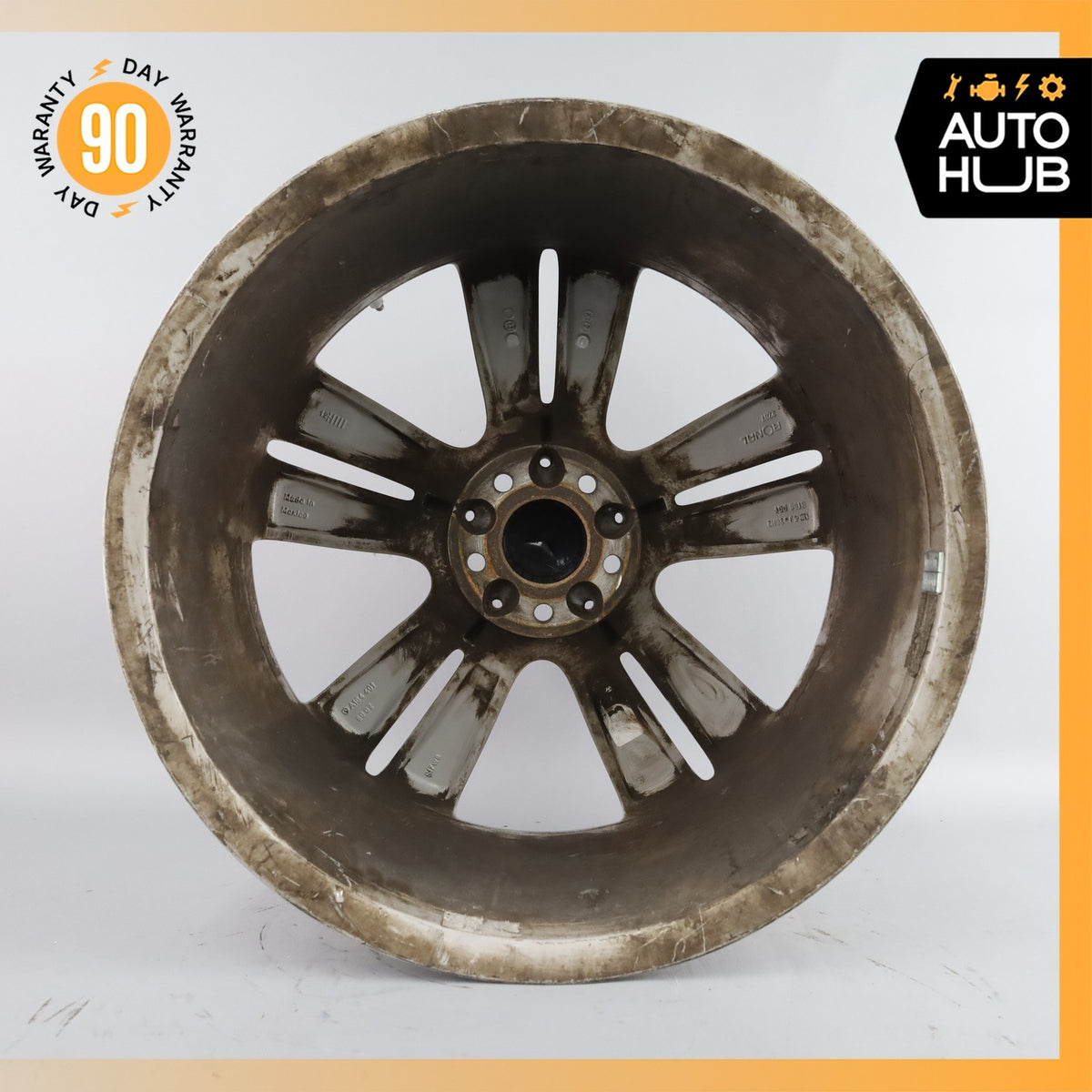 Mercedes X164 GL350 GL450 GL450 8.5 x 20 20" Wheel Rim Silver 1644016002 OEM - photo 9