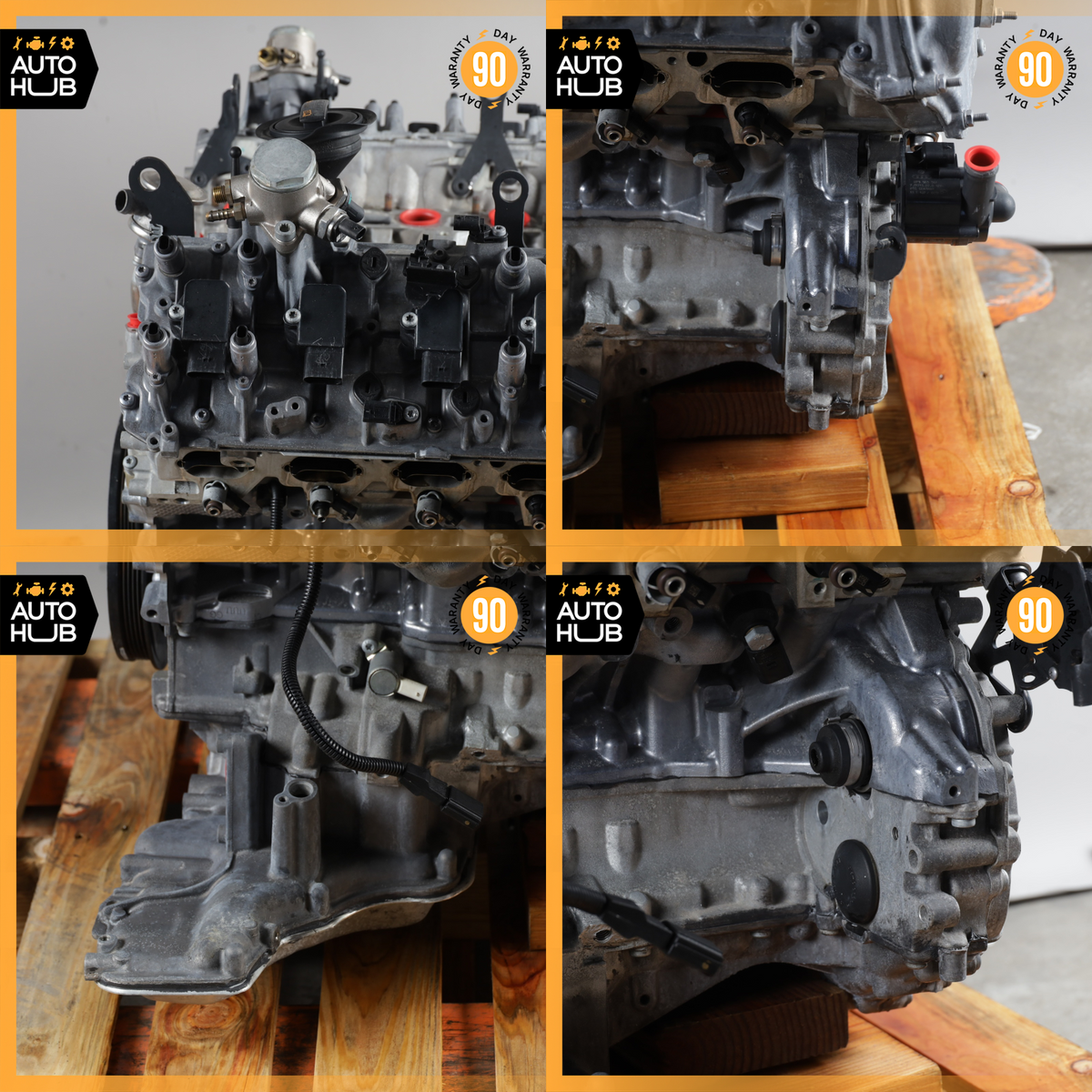 13-18 Audi C7 S6 A8 S7 4.0L V8 Engine Motor Assembly CEUC OEM 52k - photo 12