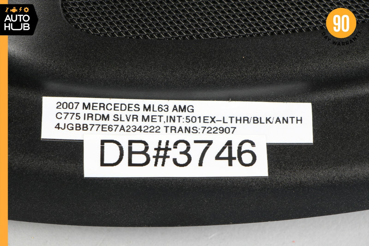 06-12 Mercedes W164 ML63 AMG ML550 Speaker Door Mirror Cover Front Left Side OEM - photo 10
