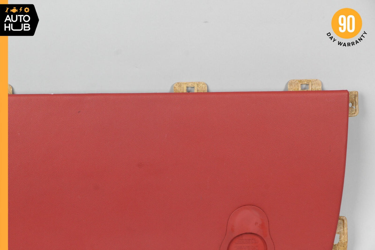03-06 Mercedes R230 SL500 SL55 AMG Rear Center Cover Trim Panel Red OEM - photo 2