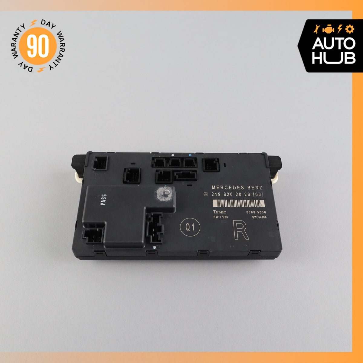 06-11 Mercedes W219 CLS550 CLS500 CLS55 Door Control Module Front Right Side OEM - photo 5