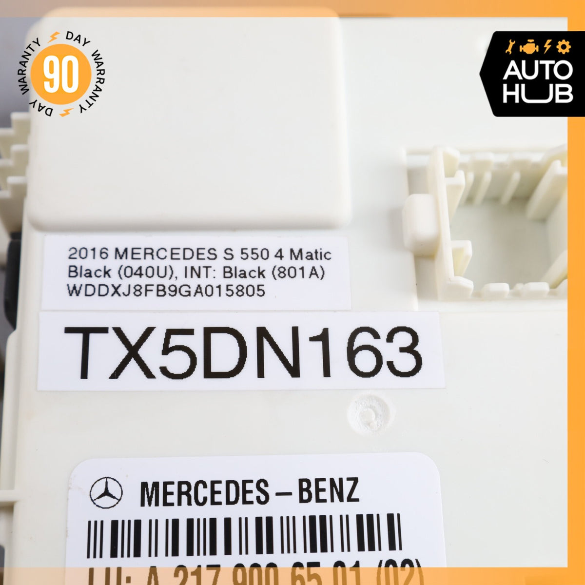 Mercedes W217 S550 Coupe Rear Window Regulator Control Module OEM 38k - photo 9