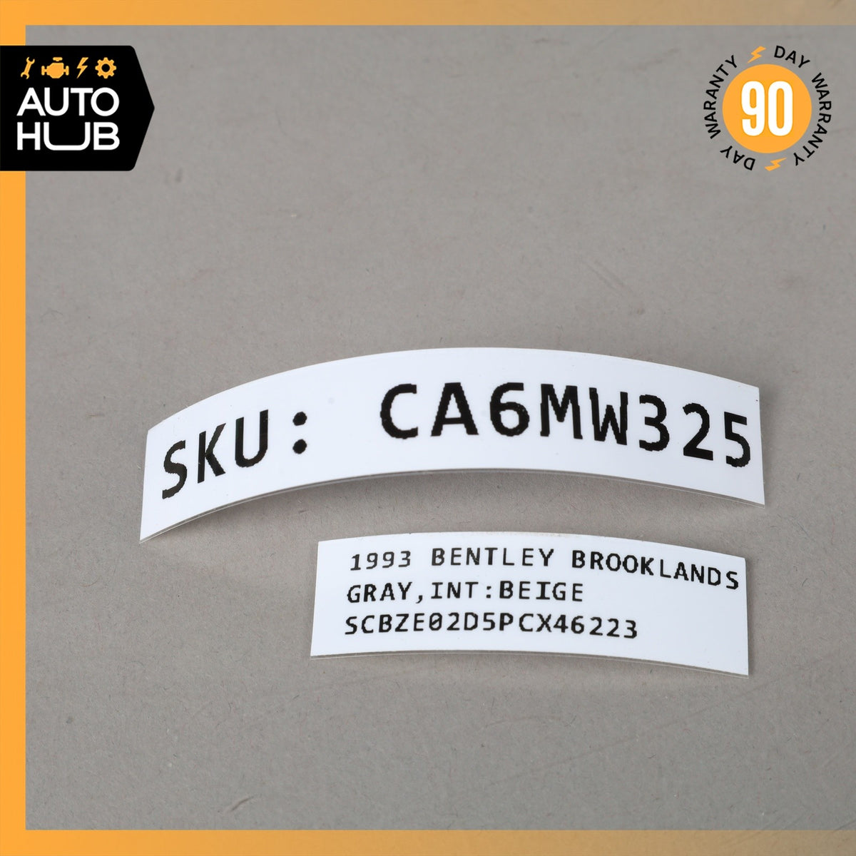 87-98 Bentley Brooklands Turbo Interior Light Delay Control Module Relay OEM 56k - photo 9