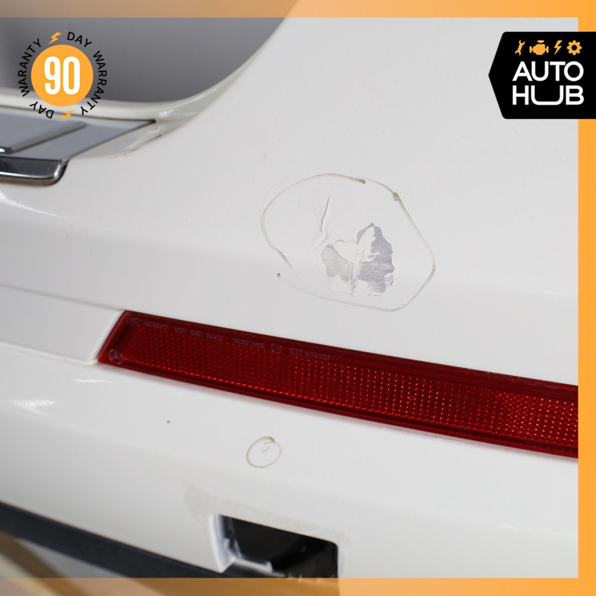 11-13 Mercedes W251 R350 Base Rear Bumper Cover Assembly w/ Tips OEM - photo 7