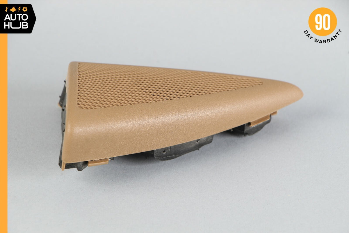 07-09 Mercedes W211 E320 E350 Tweeter Speaker Cover Left Driver Side Beige OEM - photo 2