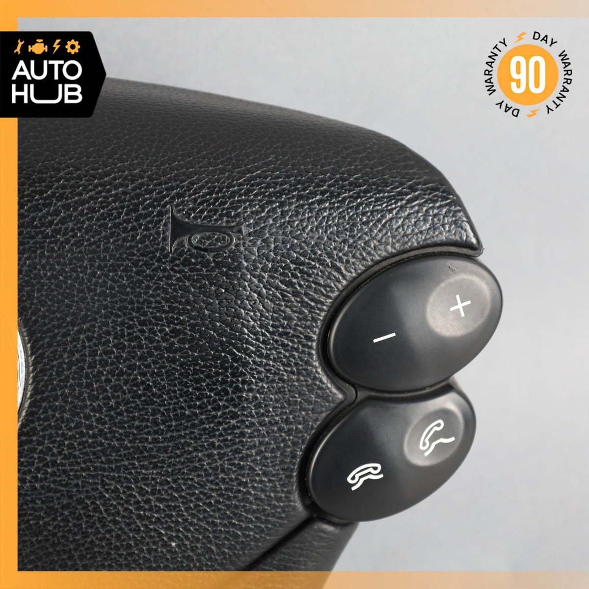 Mercedes R230 SL500 SL55 AMG CLK500 E350 Steering Wheel Airbag Air Bag Black OEM - photo 4