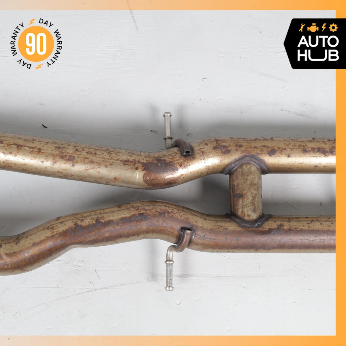 Bentley Continental GTC 6.0L Middle Exhaust Downpipe Left & Right Side OEM 62k - photo 11