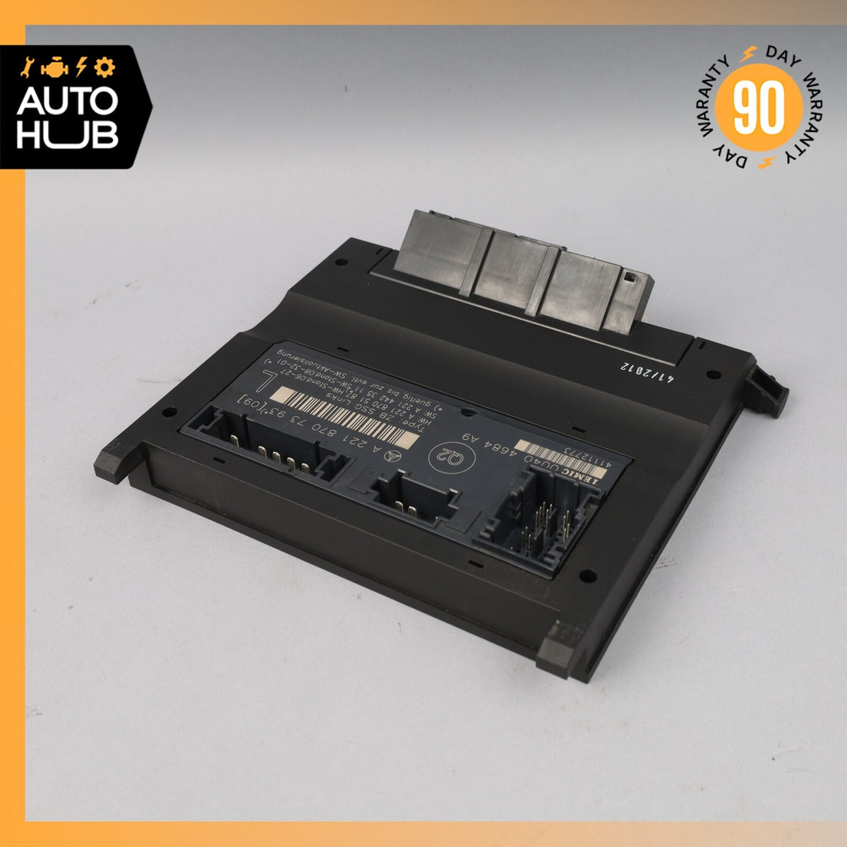 07-13 Mercedes W221 S550 S63 Front Left Driver Side Under Seat Control Unit OEM - photo 5