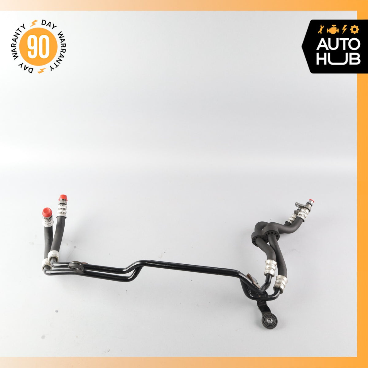 03-13 Bentley Continental GTC Left & Right Side Transmission Oil Cooler Line OEM - photo 1